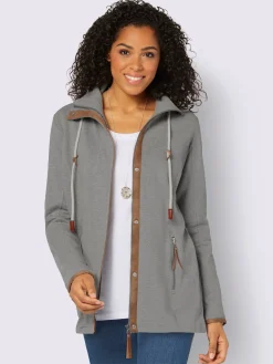 Veste sweat intérieur gratté