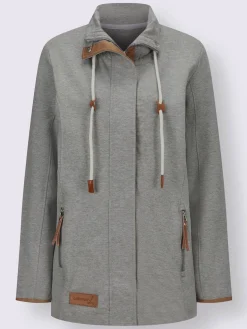 Veste sweat intérieur gratté