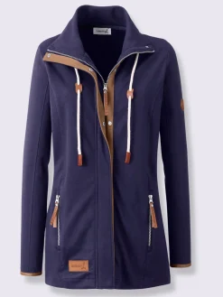 Veste sweat intérieur gratté