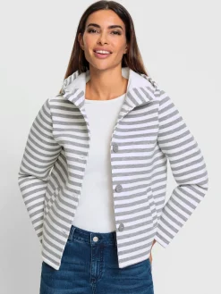 Veste sweat matière sweat