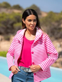 Veste sweat matière sweat