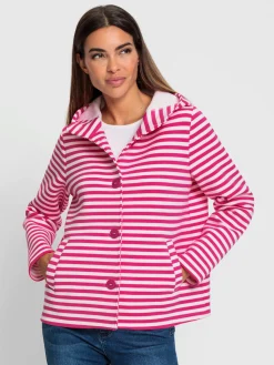 Veste sweat matière sweat