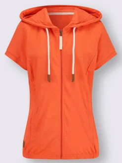 Veste sweat pur coton