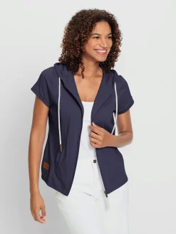 Veste sweat pur coton