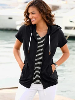 Veste sweat pur coton