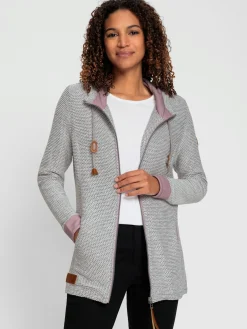 Veste sweat qualité structurée facile d'entretien