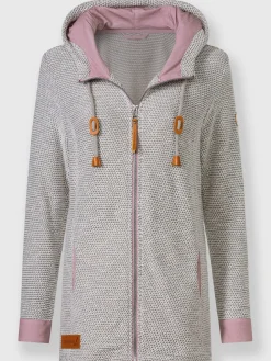 Veste sweat qualité structurée facile d'entretien