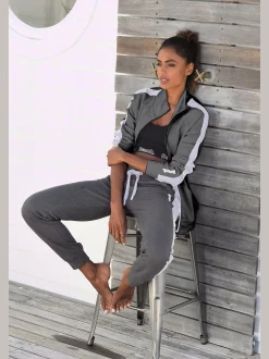 Veste sweat veste d'intérieur sportive à glissière