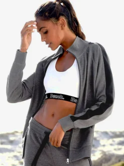 Veste sweat veste d'intérieur sportive à glissière