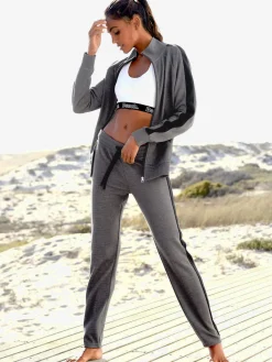 Veste sweat veste d'intérieur sportive à glissière