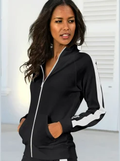 Veste sweat veste d'intérieur sportive à glissière