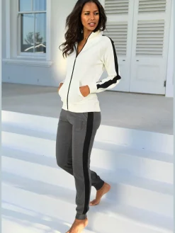 Veste sweat veste d'intérieur sportive à glissière
